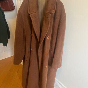 Beautiful Vintage Canali for Holt Renfrew Vintage Oversized Peacoat